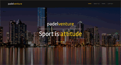 Desktop Screenshot of padelventure.com